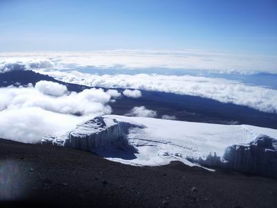 glaciers from uhuru